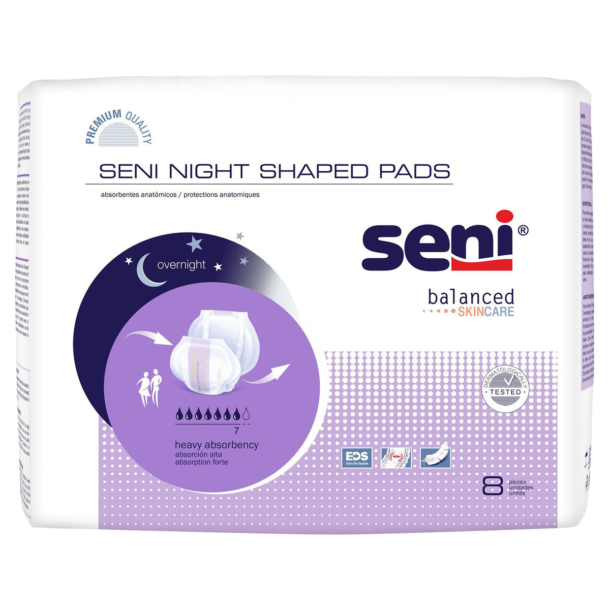 SENI Night Shaped Pads 8 Count