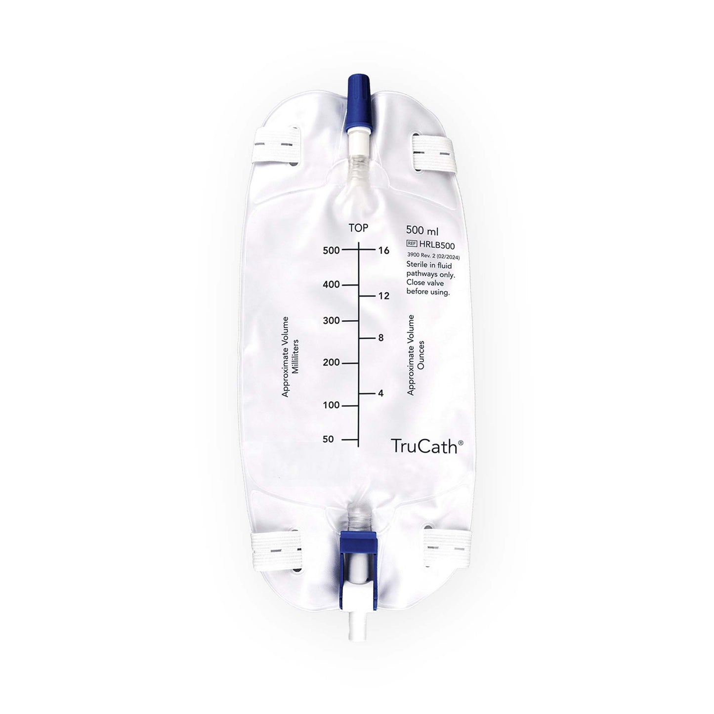 TruCath™ Premium Urinary Leg Bag, 500 mL