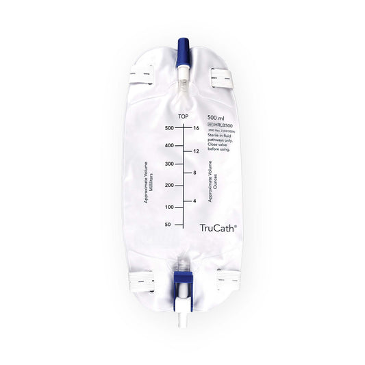 TruCath™ Premium Urinary Leg Bag, 500 mL