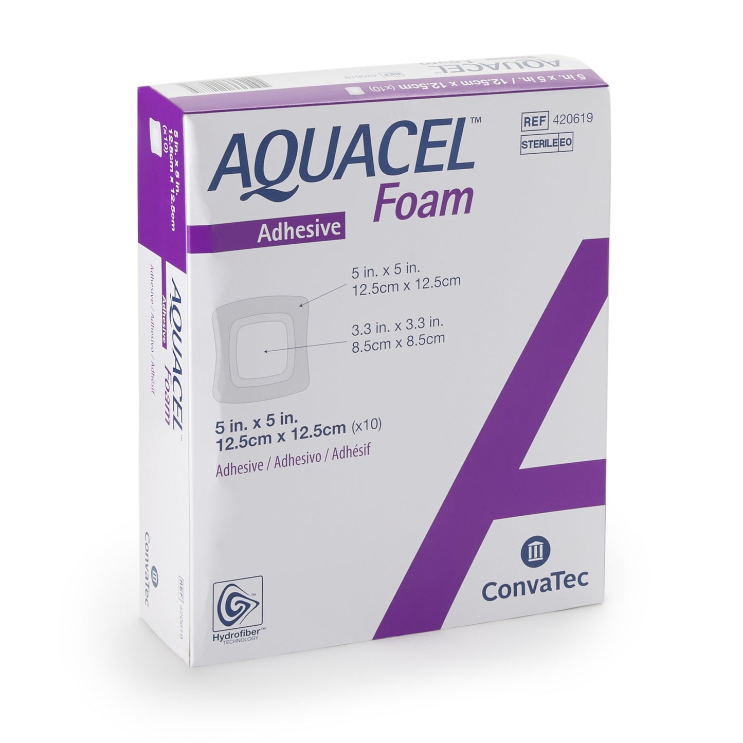 Aquacel® Silicone Adhesive with Border Silicone Foam Dressing