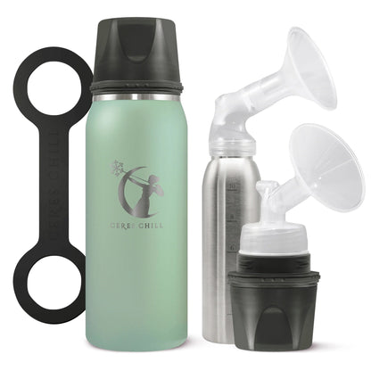 Ceres Chill OG Stainless Steel Breast Milk Chiller Container, 27 oz.