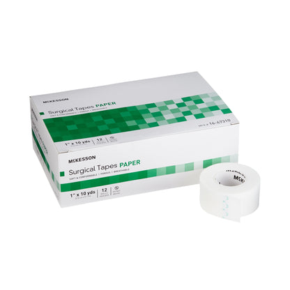 McKesson Paper Medical Tape, 7 to 11 Yard Length