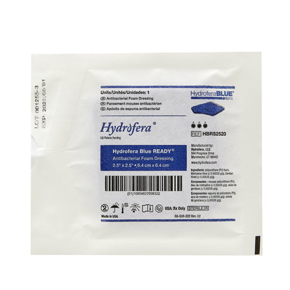 Hollister® Hydrofera Blue Ready™ Antibacterial Foam Dressing