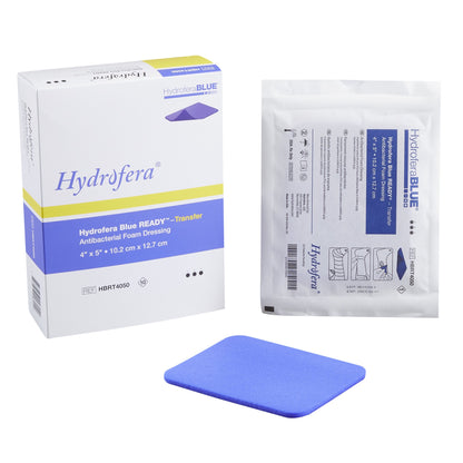 BLUE® Antibacterial Foam Dressing Hydrofera