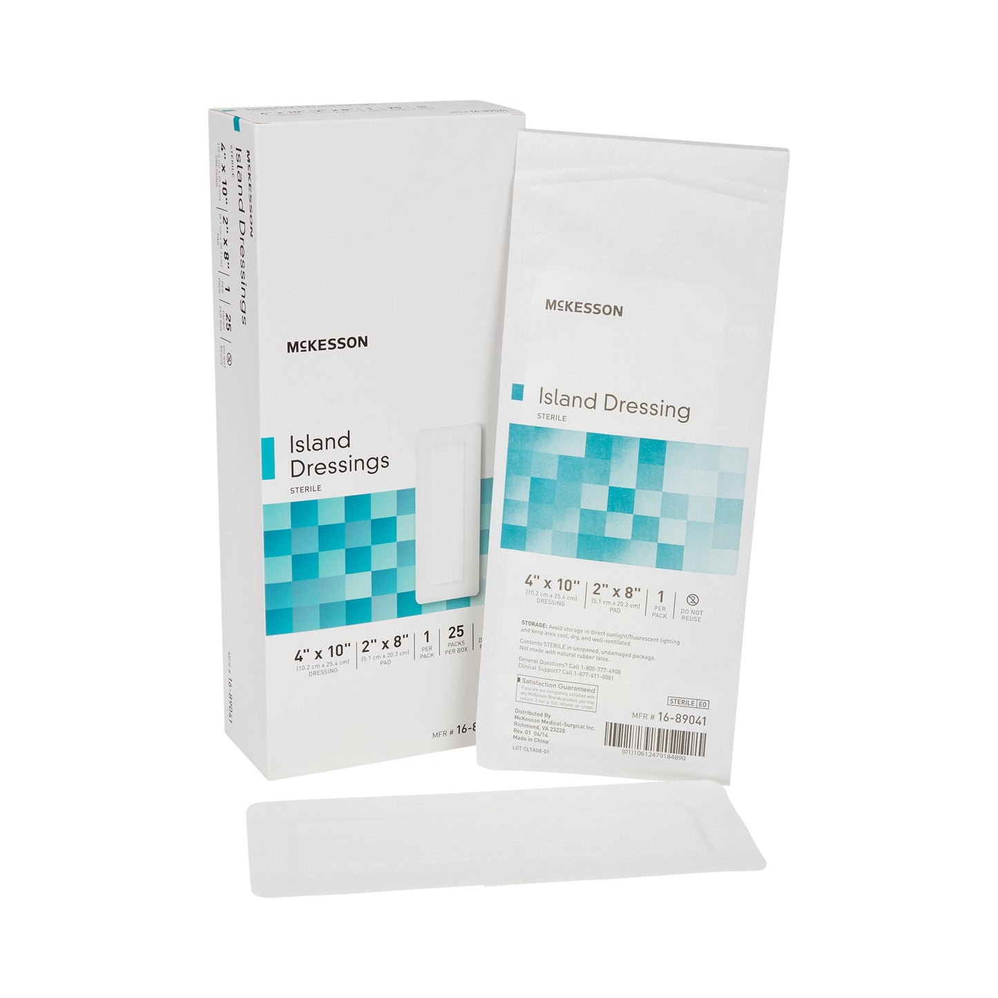 McKesson White Adhesive Dressing