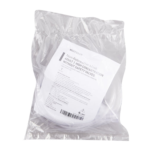 McKesson NonRebreather Oxygen Mask, Clear