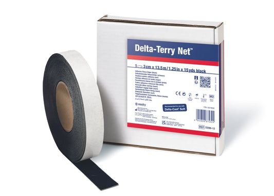 Terry-Net™ Orthopedic Padding Roll Adhesive Delta, 1-1/4 Inch x 15 Yard