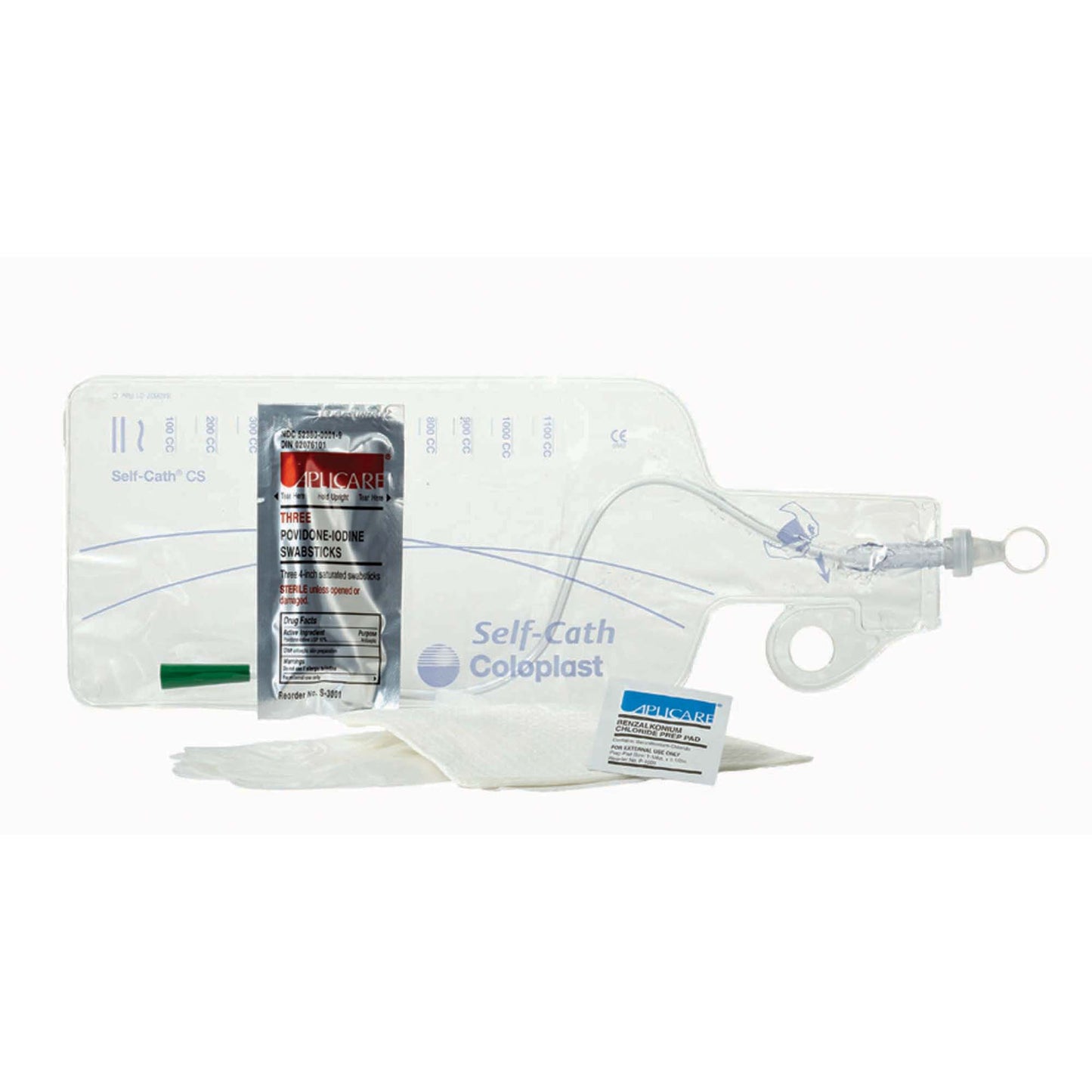 Self-Cath® Intermittent Closed System Catheter Kit, Lubricated PVC