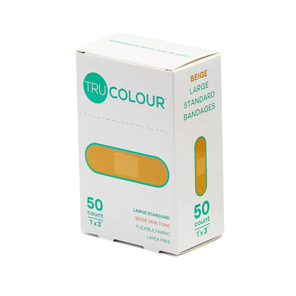 Tru-Colour® Beige / Olive / Brown / Dark Brown Skin Tone Bandages