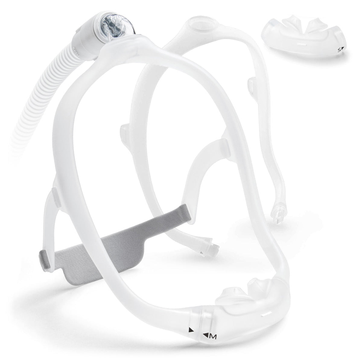 Respironics Dreamwear Silicone Pillows with Headgear Fitpack