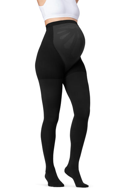 JOBST® Opaque Maternity Waist High 15-20 mmHg Compression Stockings Closed Toe