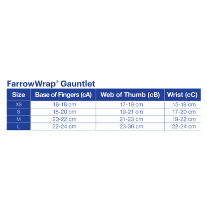 JOBST® FarrowWrap® Lite Hand Gauntlet 20-30 mmHg Tan