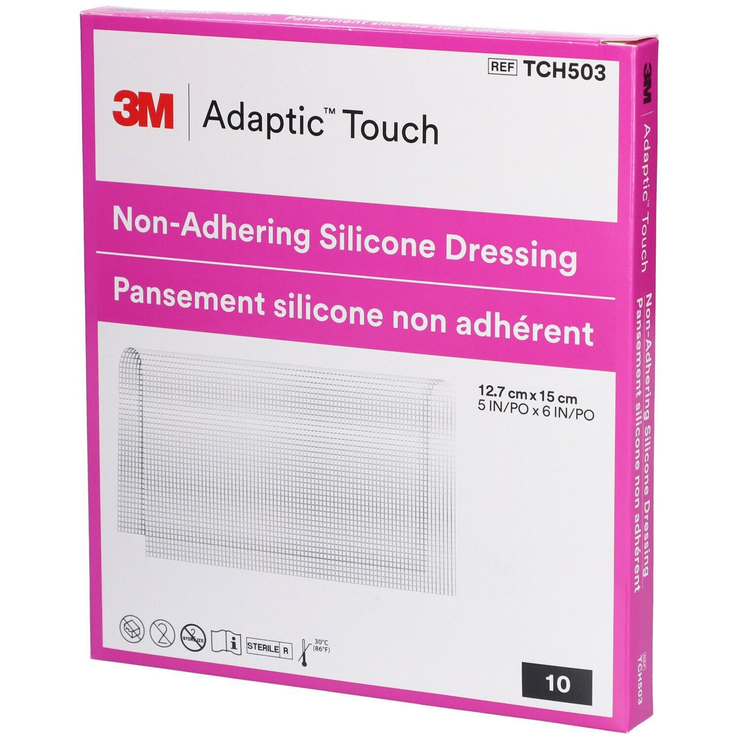 3M™ Adaptic™ Wound Contact Layer Dressing, 5 x 6 Inch