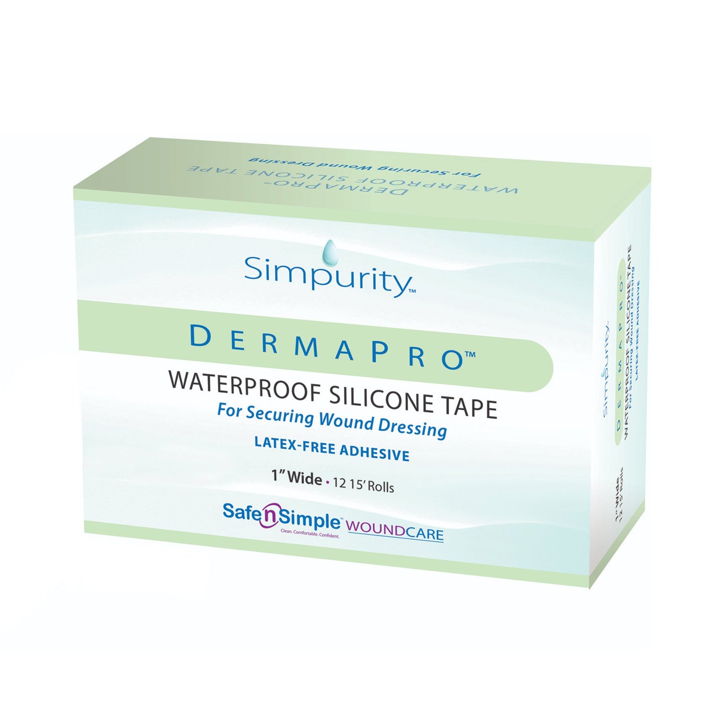 DermaPro™ Silicone Medical Tape, Transparent