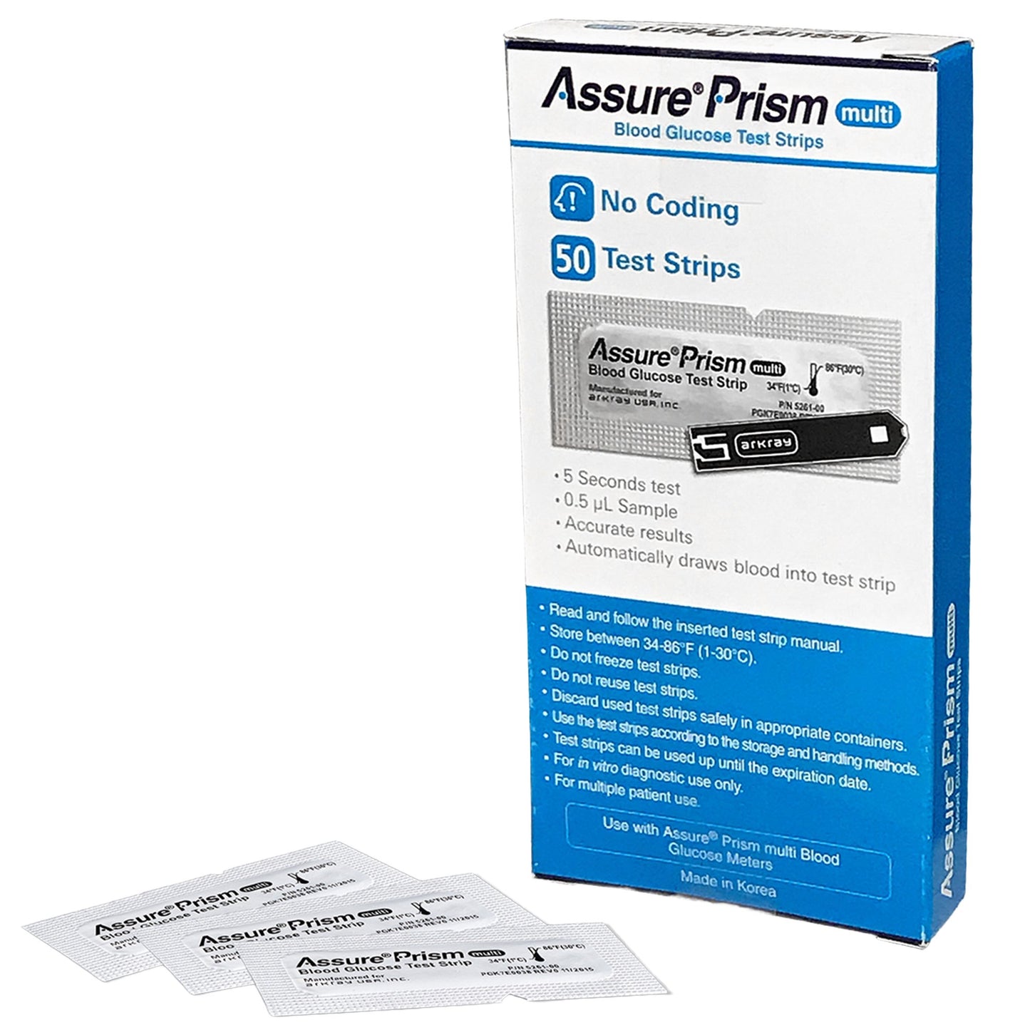 Assure® Prism Multi Blood Glucose Test Strips 532050