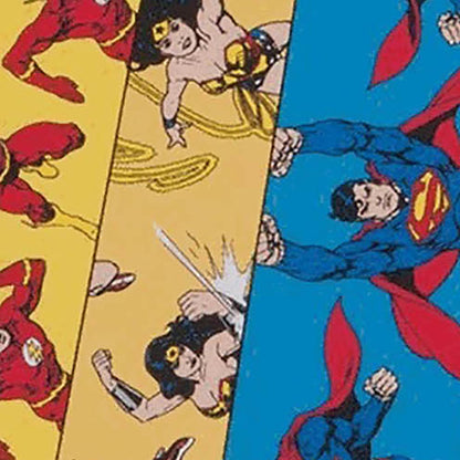 American® White Cross Stat Strip® Kid Design Justice League Adhesive Strips