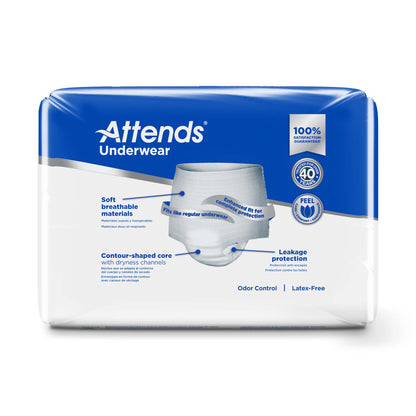 Attends® Care Moderate Absorbent Underwear, Regular