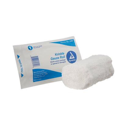 Dynarex® Fluff Bandage Roll, 4-1/2 Inch x 4-1/10 Yard