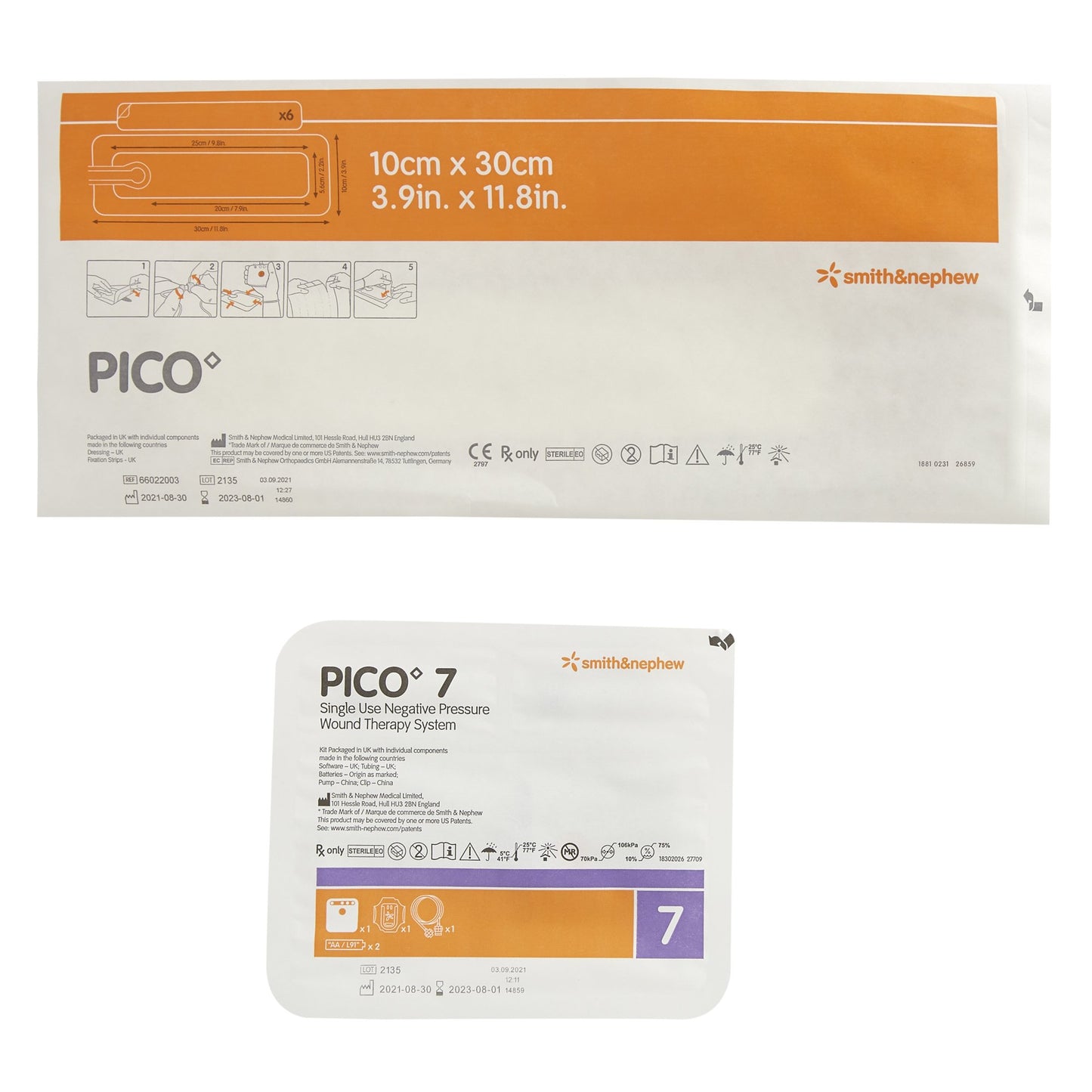 PICO 7 Negative Pressure Wound Therapy Two Dressing Kit
