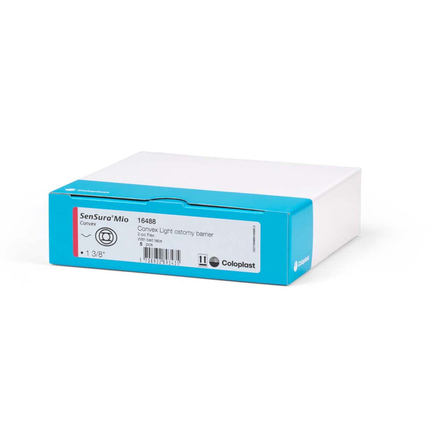 SenSura® Mio Convex Flex Ostomy Barrier, 35 mm Stoma Opening