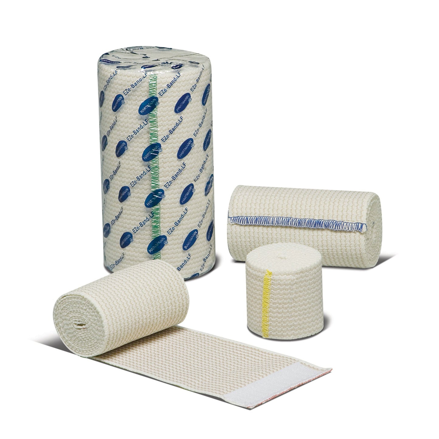 EZe-Band® LF Double Hook-and-Loop Closure Elastic Bandage, 4 Inch x 5-1/2 Yard