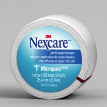 3M™ Nexcare™ Micropore™ Paper Medical Tape, 1 Inch x 10 Yard