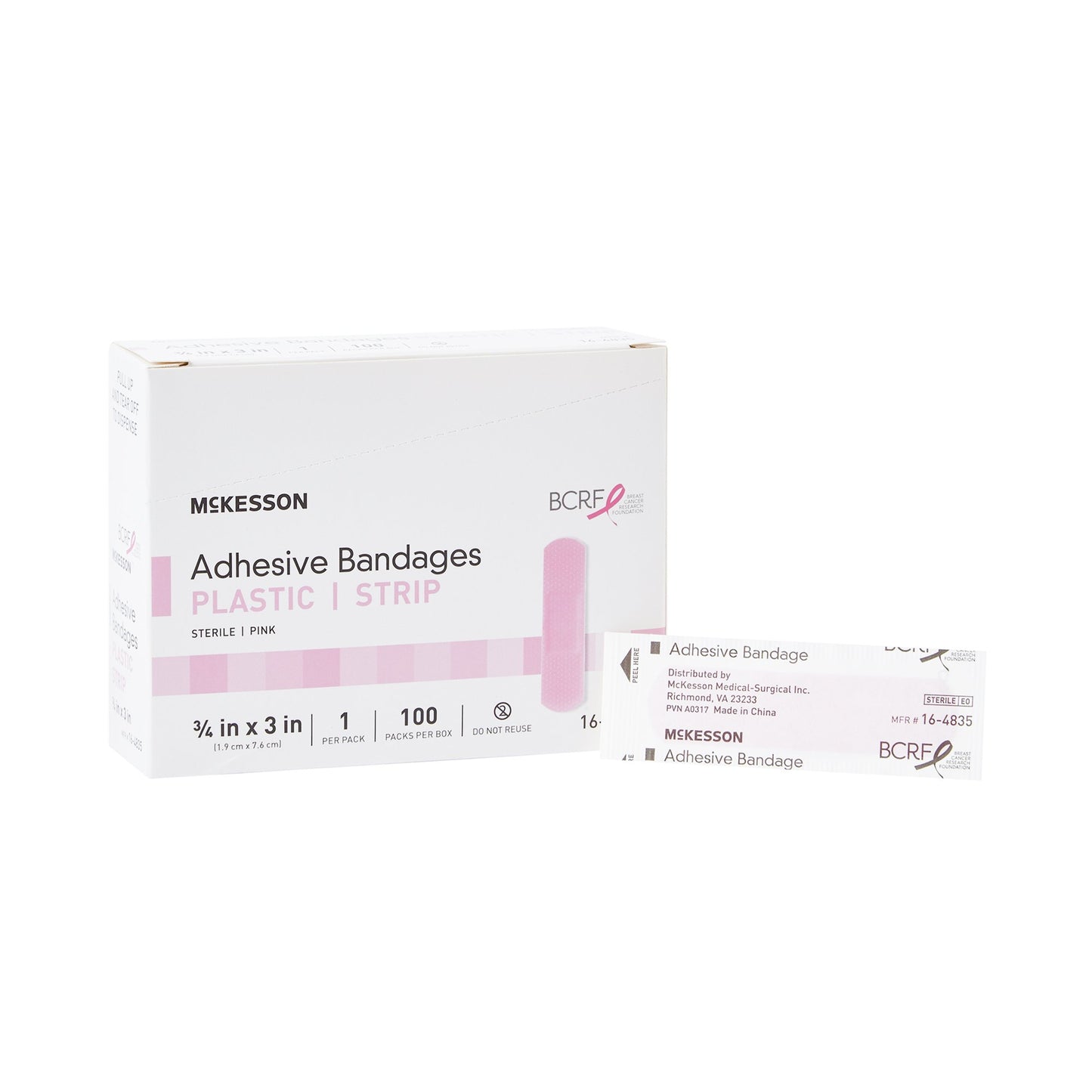 McKesson Adhesive Strip, 3/4 x 3 Inch