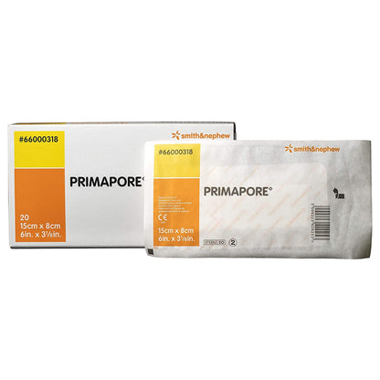 Primapore Adhesive Dressing, White