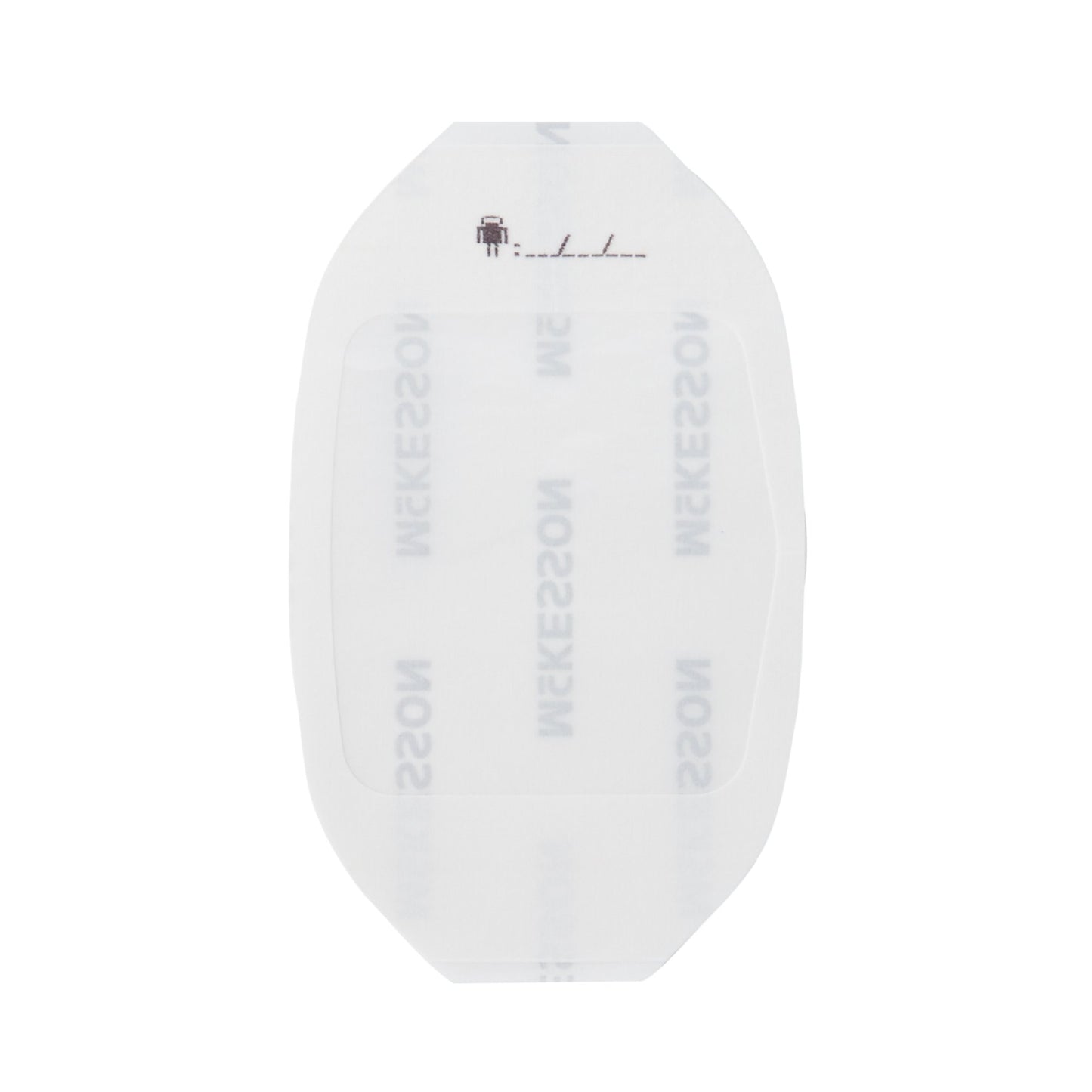McKesson Octagonal Sterile Dressing with Frame-Style Delivery