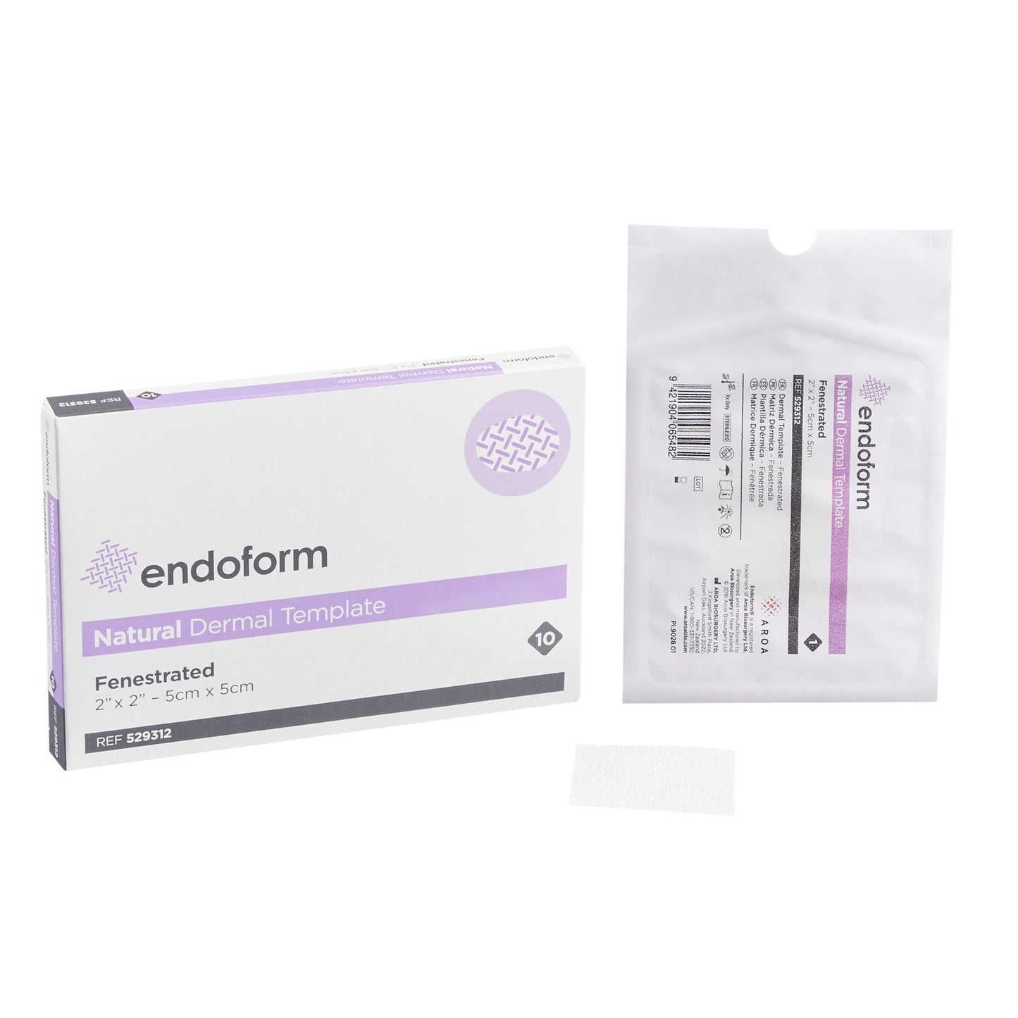 Endoform® Natural Dermal Template Fenestrated Collagen Dressing