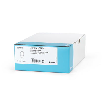 SenSura® Mio Flat 1-Piece Transparent Ostomy Pouch