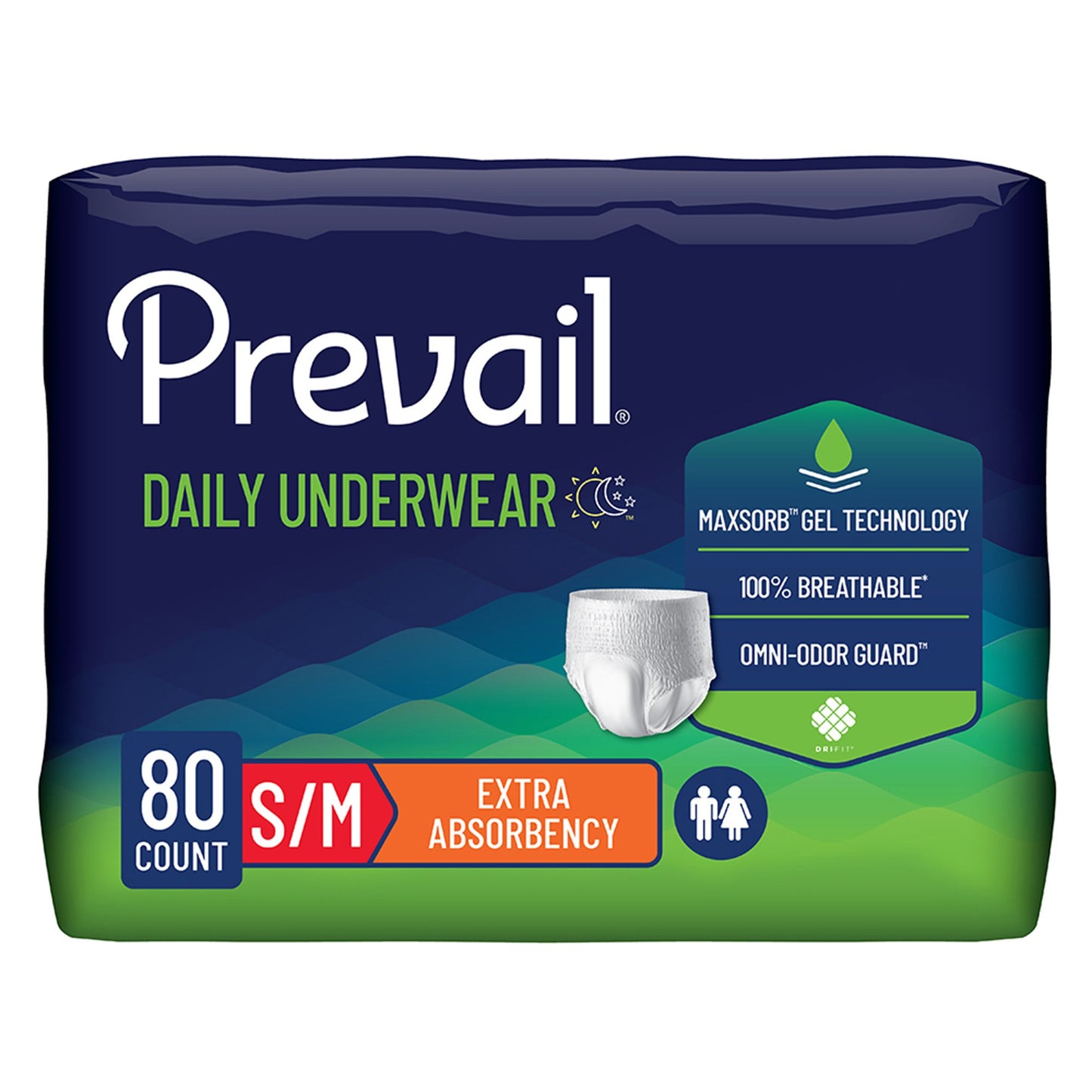 Prevail® Daily Underwear Extra Absorbent Underwear