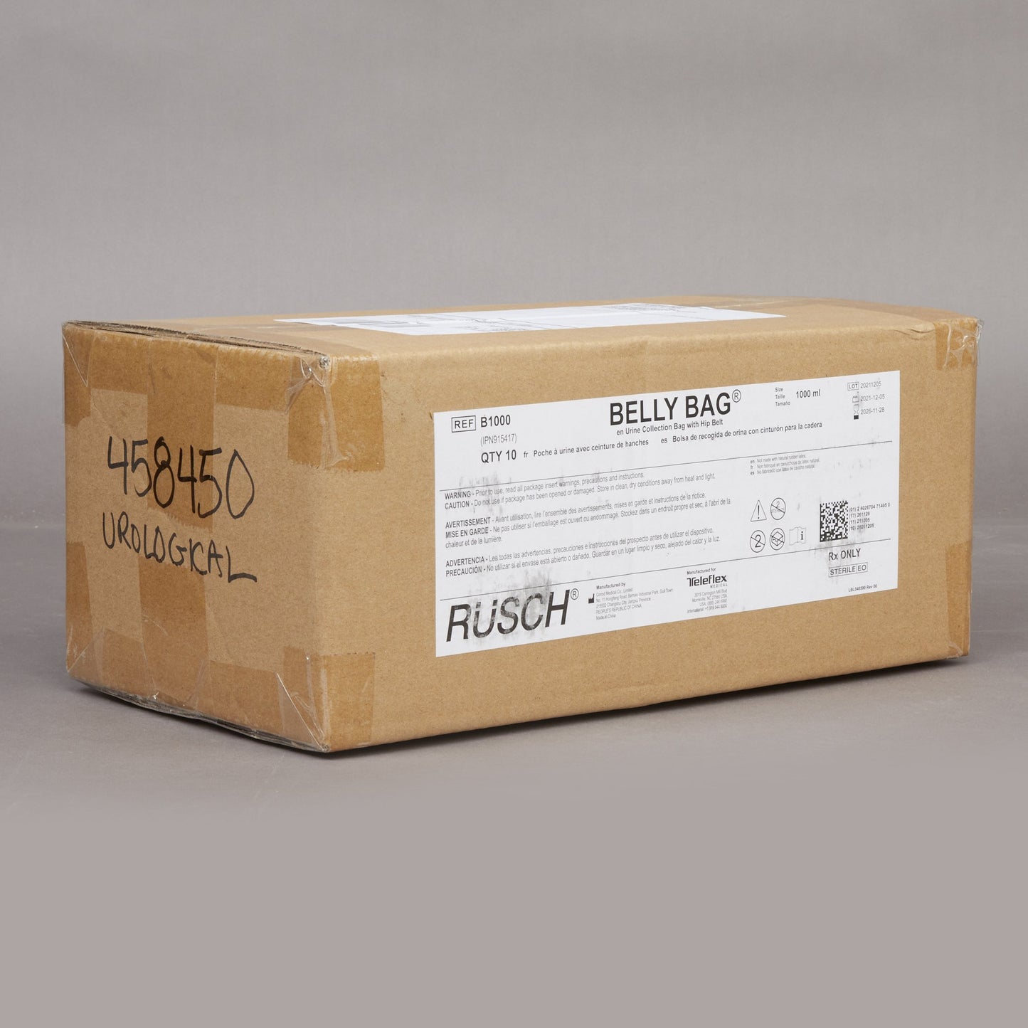 Rüsch® Belly Bag® Urinary Drain Bag, 1