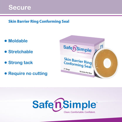 Safe n Simple™ Adhesive Barrier Ring