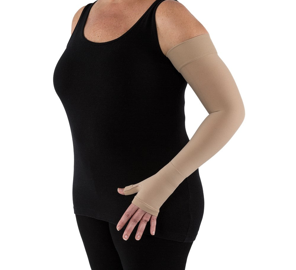 JOBST® Bella™ Lite Armsleeve 20-30 mmHg w/ Gauntlet Beige