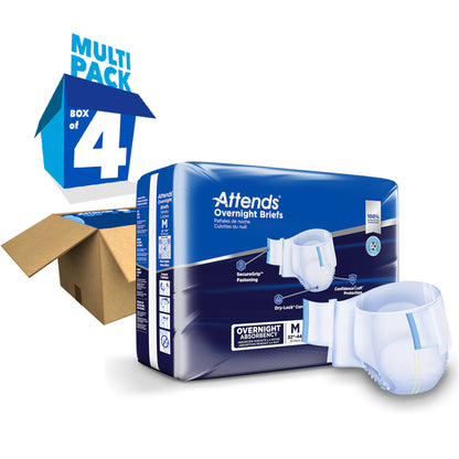 Attends® Briefs with Overnight Protection