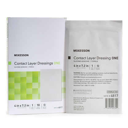 McKesson Silicone Wound Contact Layer Dressing