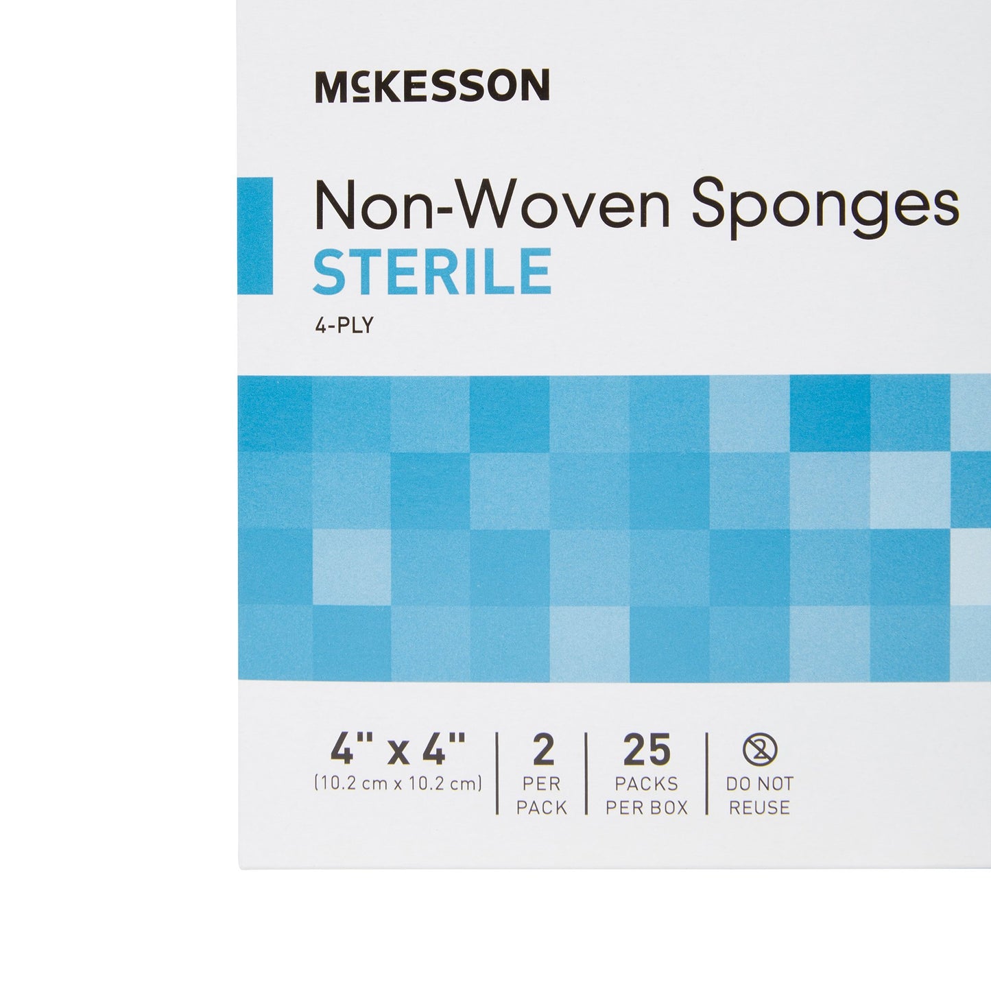 McKesson Nonwoven Sponge, 4 x 4 Inch