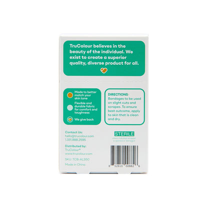 Tru-Colour® Beige / Olive / Brown / Dark Brown Skin Tone Bandages