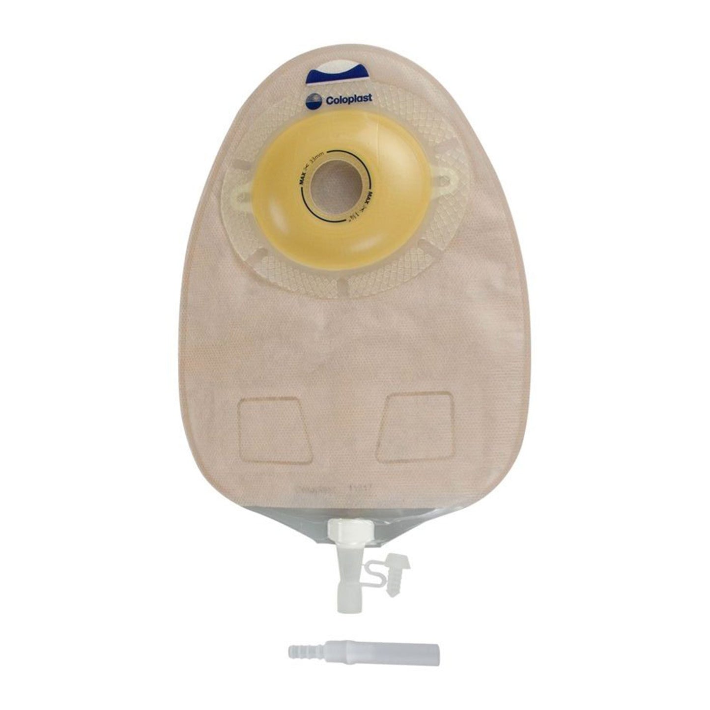 SenSura® Convex Light 1-Piece Opaque Urostomy Pouch, 32 mm Stoma