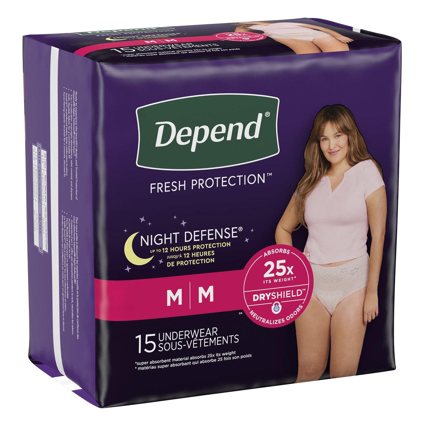 Depend® Night Defense® Women's Absorbent Underwear