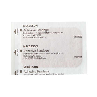 McKesson Tan Adhesive Strip, Up to 4 Inch Length