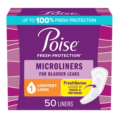 Poise Fresh Protection™ Microliners, Light Absorbency