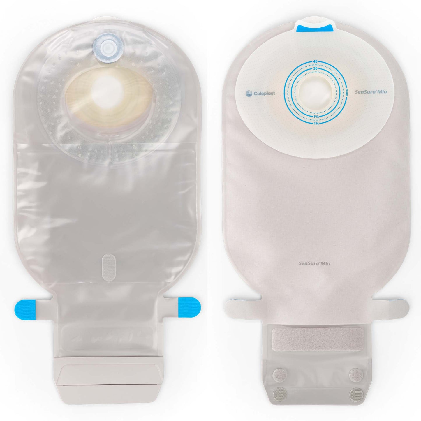 SenSura® Mio Flat 1-Piece Transparent Ostomy Pouch