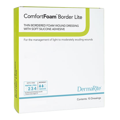 ComfortFoam™ Border Lite Thin Bordered Foam Wound Dressing
