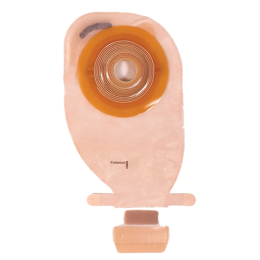 Assura® Deep Convex 1-Piece Transparent Ostomy Pouch, 28 mm Stoma