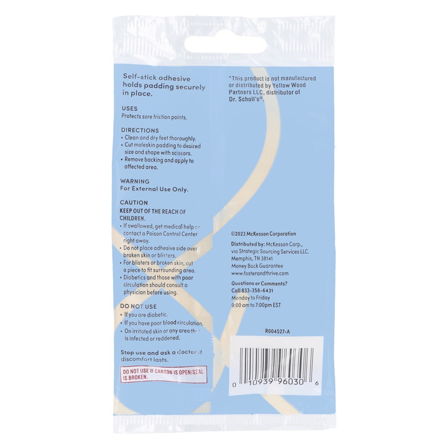 Foster & Thrive™ Moleskin Plus Padding