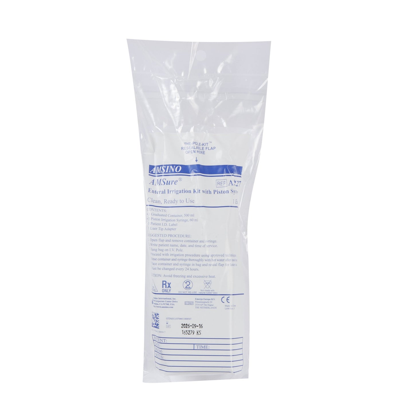 AMSure® Irrigation Kit With Ring Syringe
