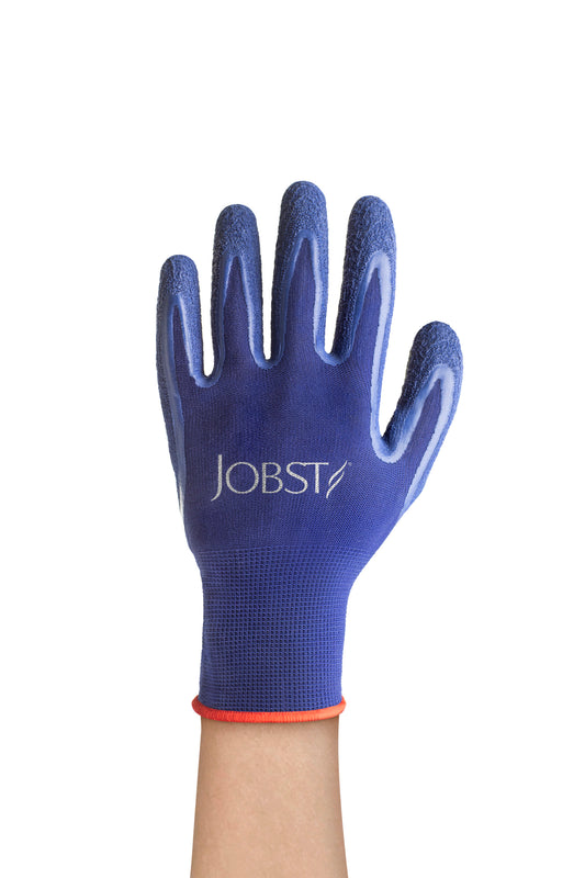 JOBST® Donning Gloves Latex w/JOBST® Logo Blue 1 Pair