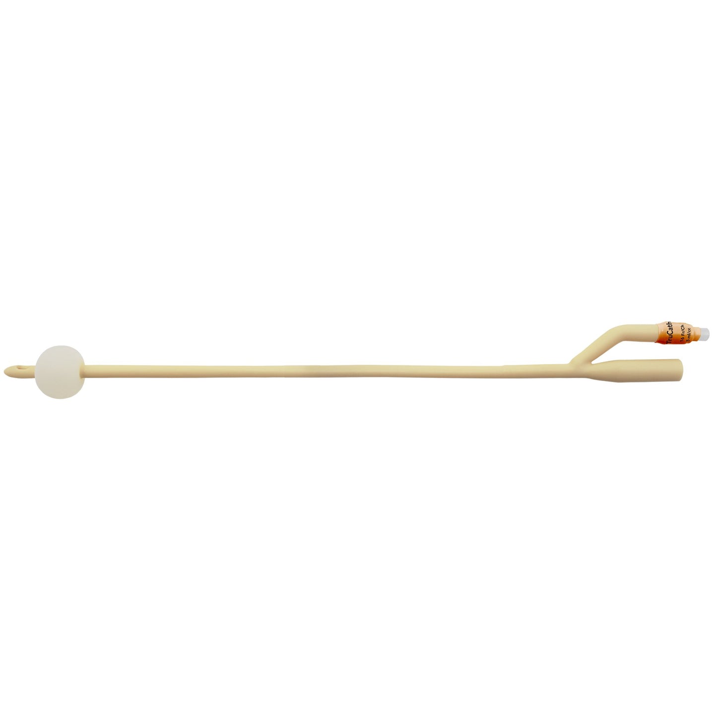 TruCath® Silicone-Elastomer-Coated Latex Foley Catheter, 2-Way